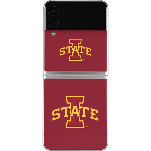 Iowa State University Primary Logo Galaxy Z Flip4 5G Skin